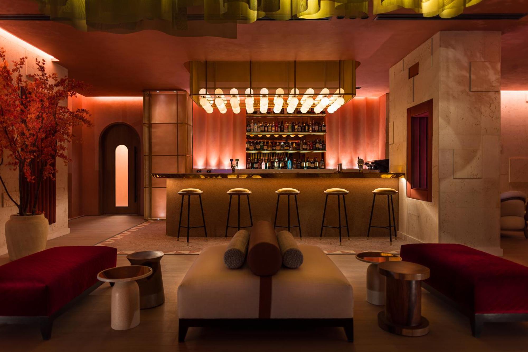 Desert Rose Resort Hurghada Exterior foto The bar at the Mandarin Oriental, Munich